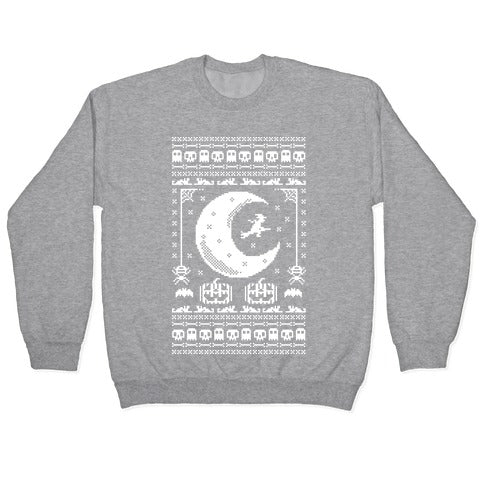 Ugly Halloween Sweater Crewneck Sweatshirt